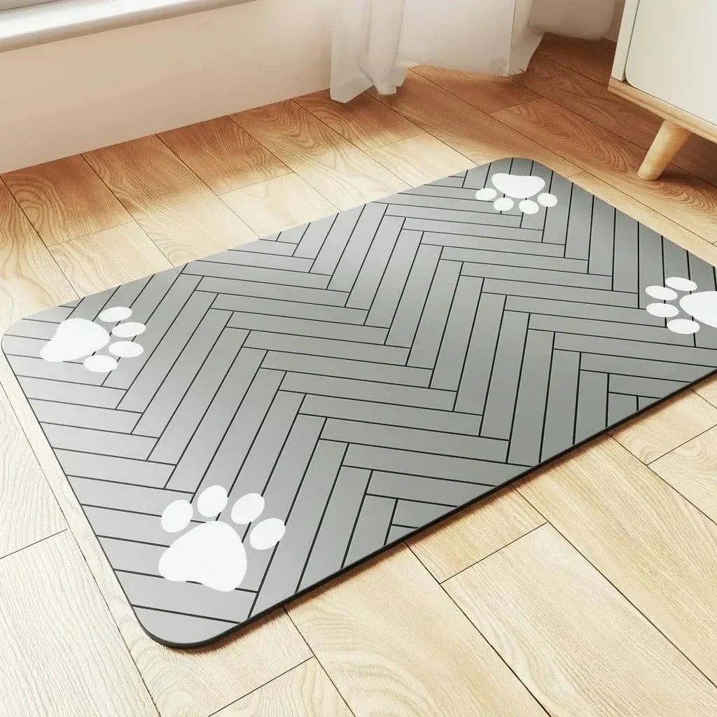PawGuard Absorbent Feeding Pad With Waterproof Non Slip Bottom | Temsk