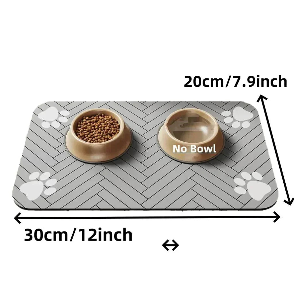 PawGuard Absorbent Feeding Pad With Waterproof Non Slip Bottom | Temsk
