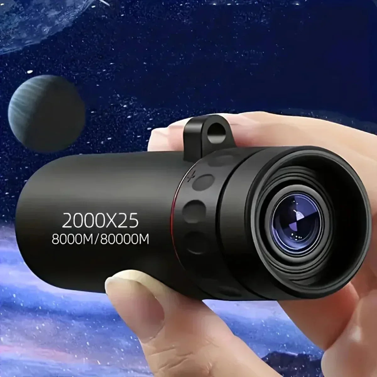 Venkovní monokulární dalekohled s HD 2000x25 zoomem | Temsk