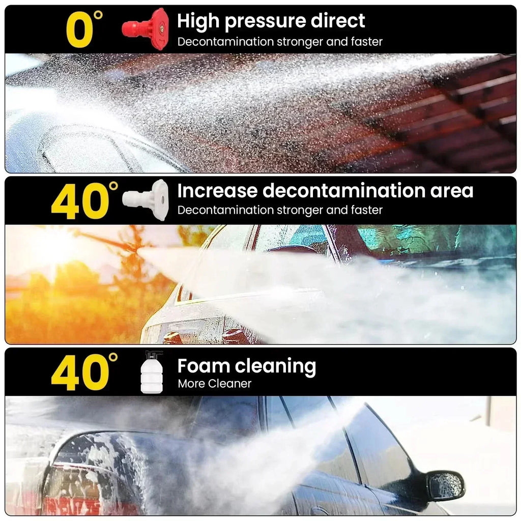 AeroWave Pro 1500 Cordless High-Pressure Washer For Home Use | Temsk