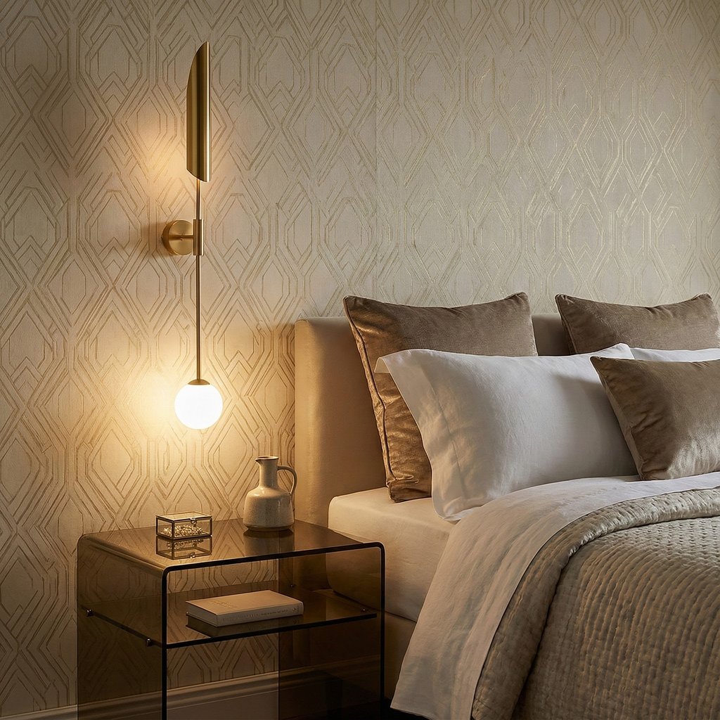 SereneGlow Elegant Nordic Dual Light Wall Sconce Fixture | Temsk