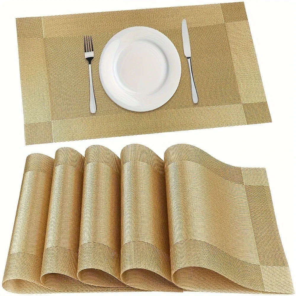 PlaciMat hitzebeständige PVC-Tischsets, waschbar und rutschfest | Temsk