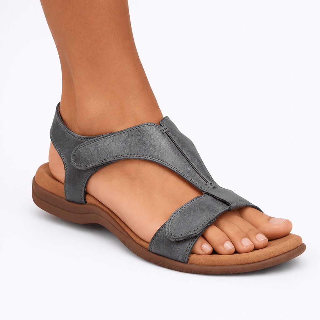 Adjustable Orthopedic Sandals for Women With Cushioned Footbed | Temsk