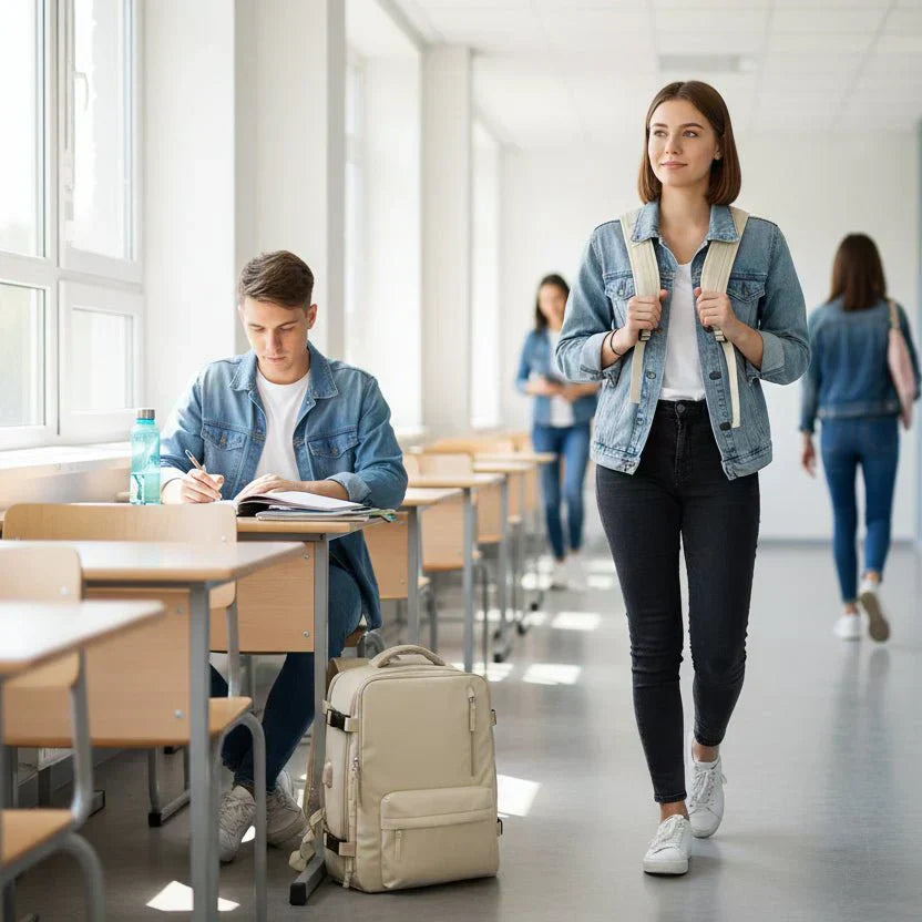 Versatile Laptop Backpack For School And Travel With Spacious Main Compartment | Temsk