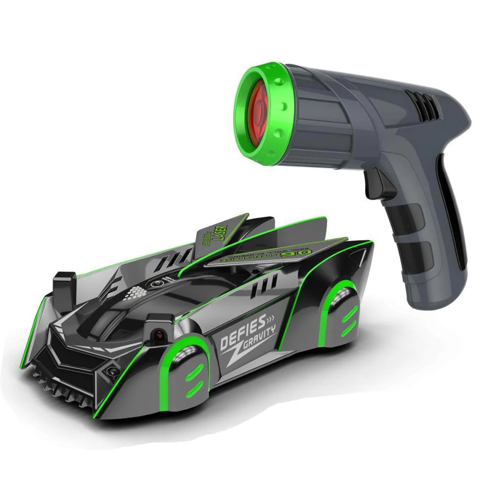 Laser Guided Wall Climbing RC Car For Kids Ceiling Racing Toy | Temsk
