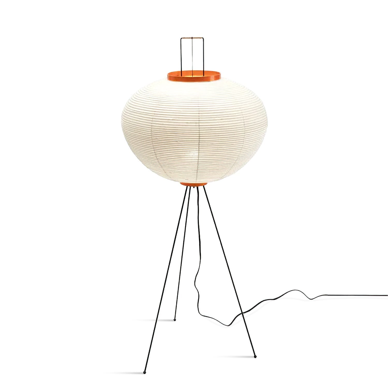 AstraLume Floor Lamp With Rice Paper Shade And Minimalist Warmth | Temsk