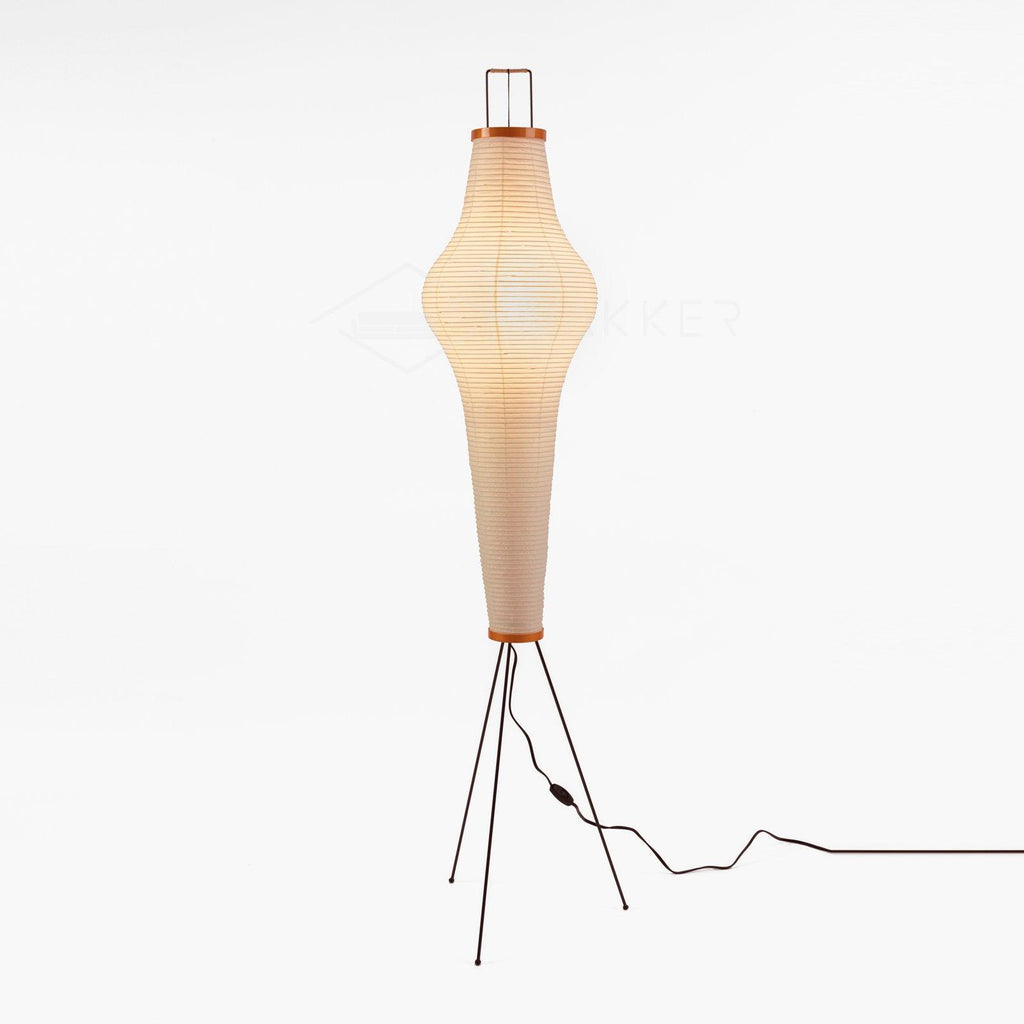 AstraLume Floor Lamp With Rice Paper Shade And Minimalist Warmth | Temsk