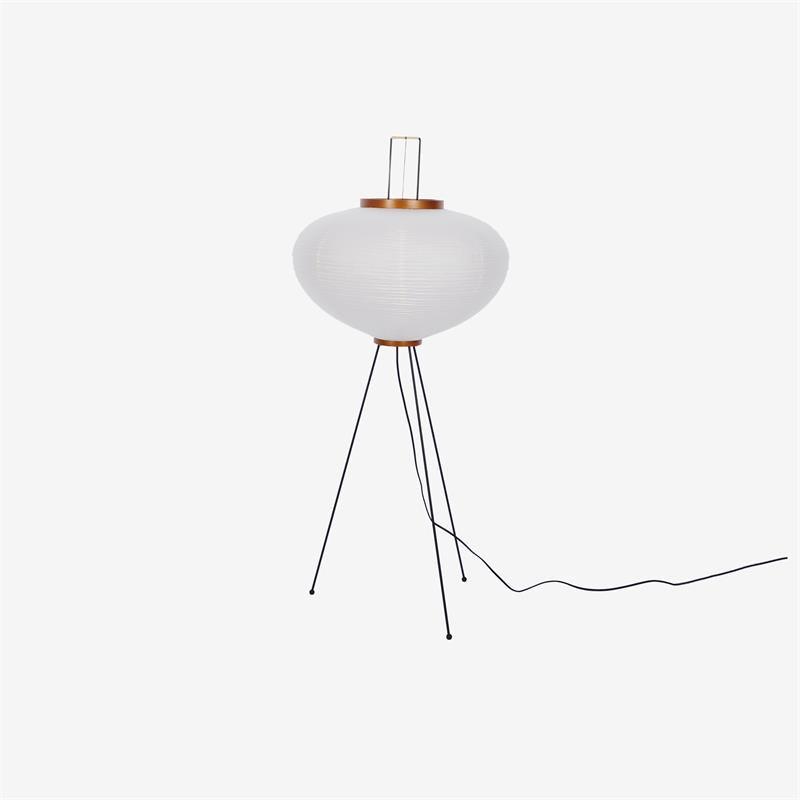 AstraLume Floor Lamp With Rice Paper Shade And Minimalist Warmth | Temsk