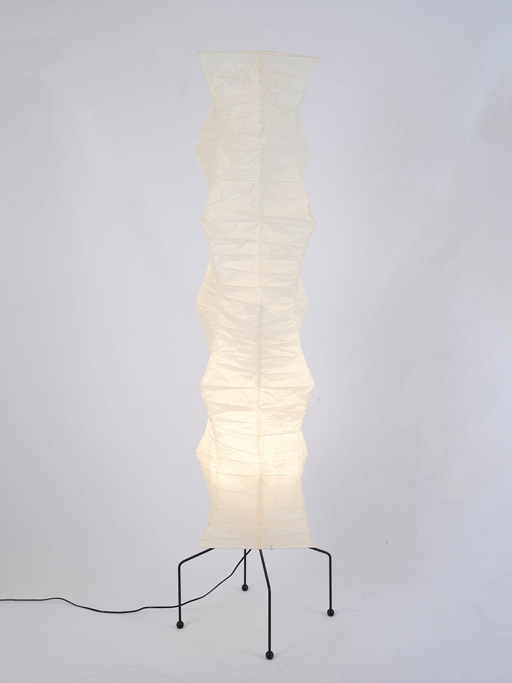 AstraLume Floor Lamp With Rice Paper Shade And Minimalist Warmth | Temsk