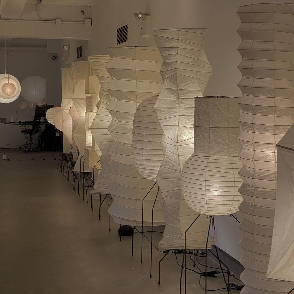 AstraLume Floor Lamp With Rice Paper Shade And Minimalist Warmth | Temsk