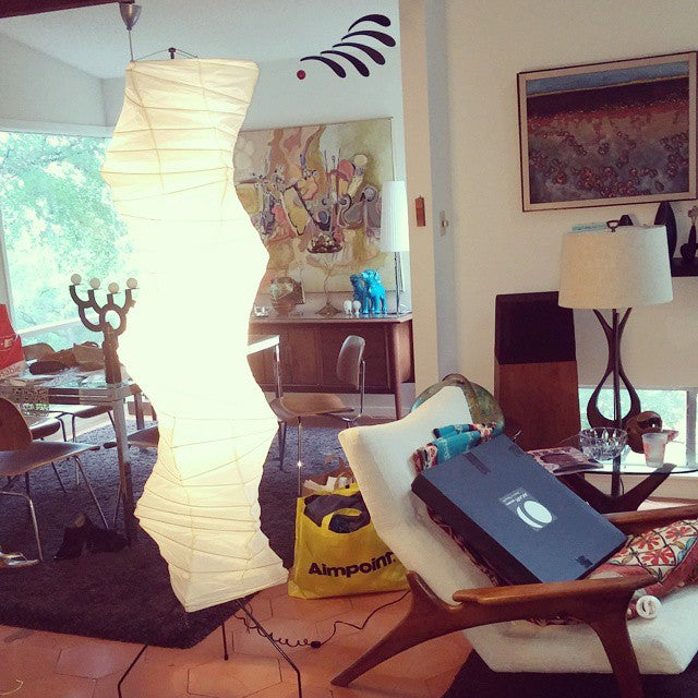 AstraLume Floor Lamp With Rice Paper Shade And Minimalist Warmth | Temsk