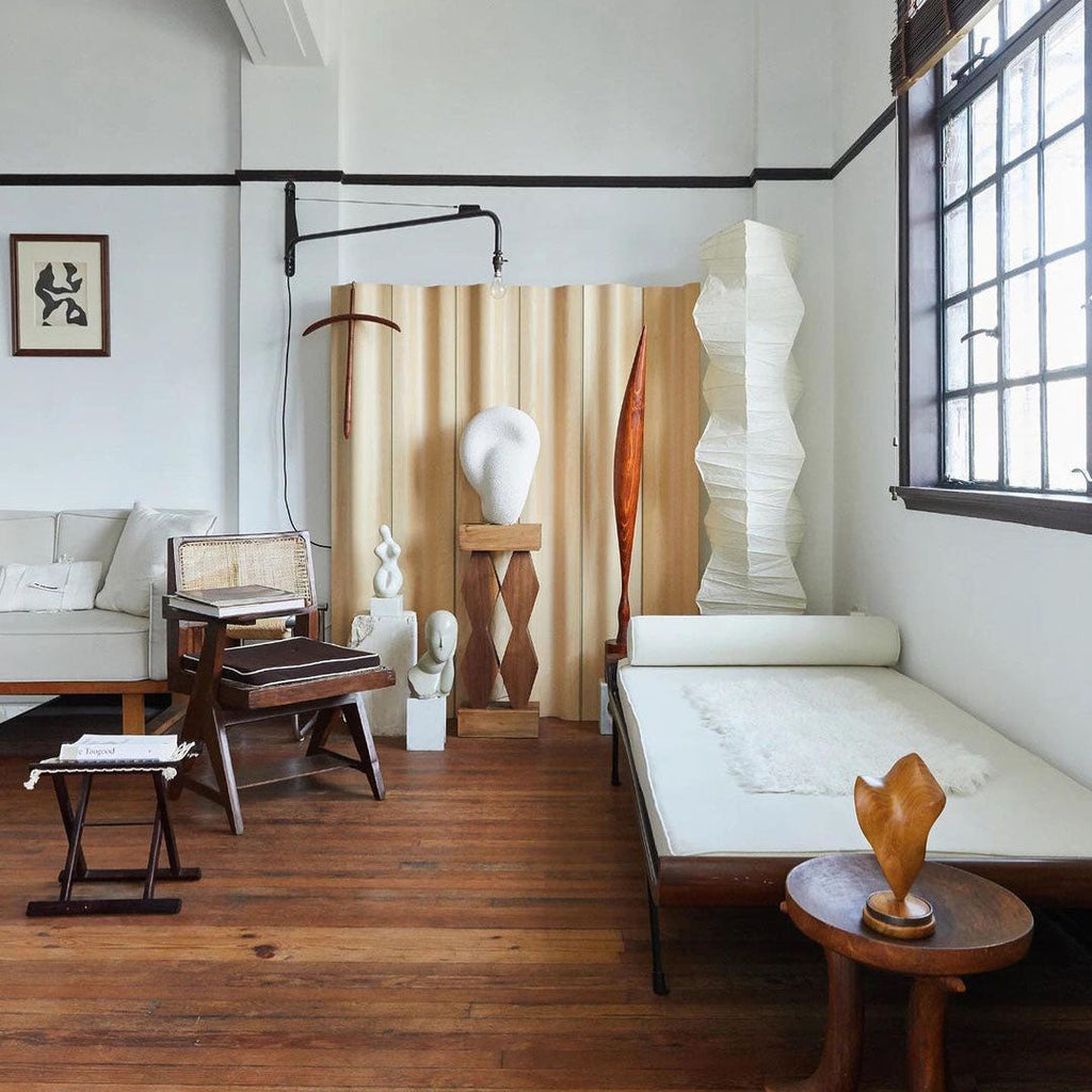 AstraLume Floor Lamp With Rice Paper Shade And Minimalist Warmth | Temsk