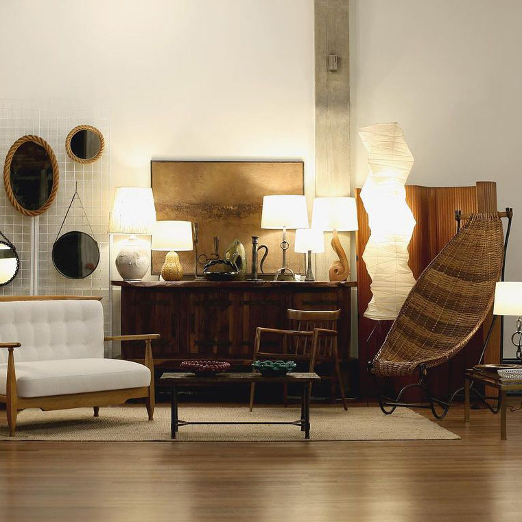 AstraLume Floor Lamp With Rice Paper Shade And Minimalist Warmth | Temsk