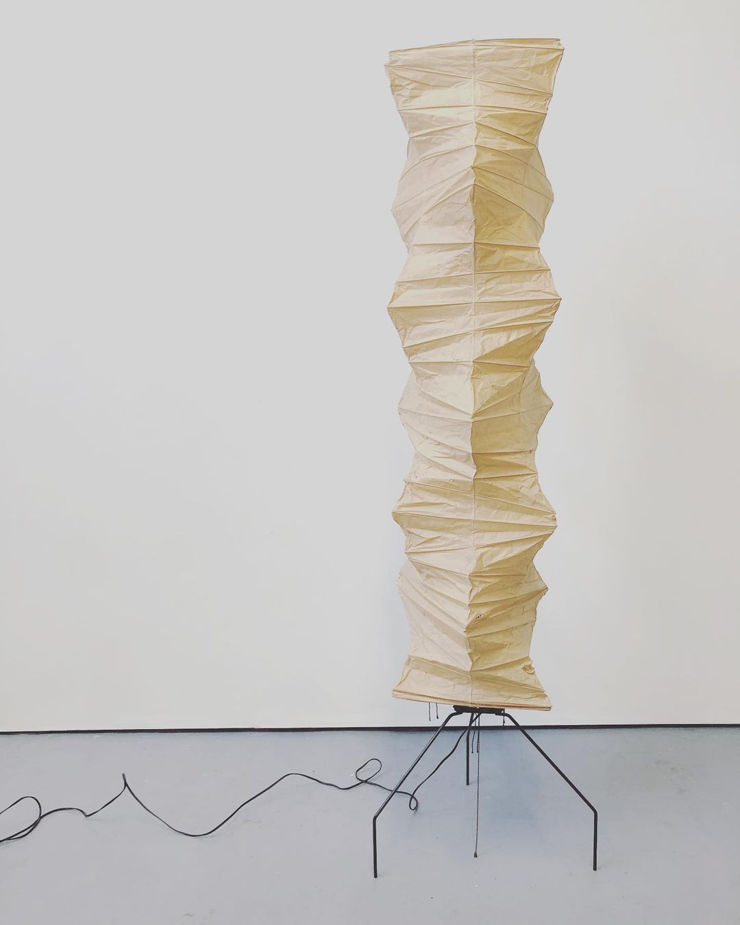 AstraLume Floor Lamp With Rice Paper Shade And Minimalist Warmth | Temsk