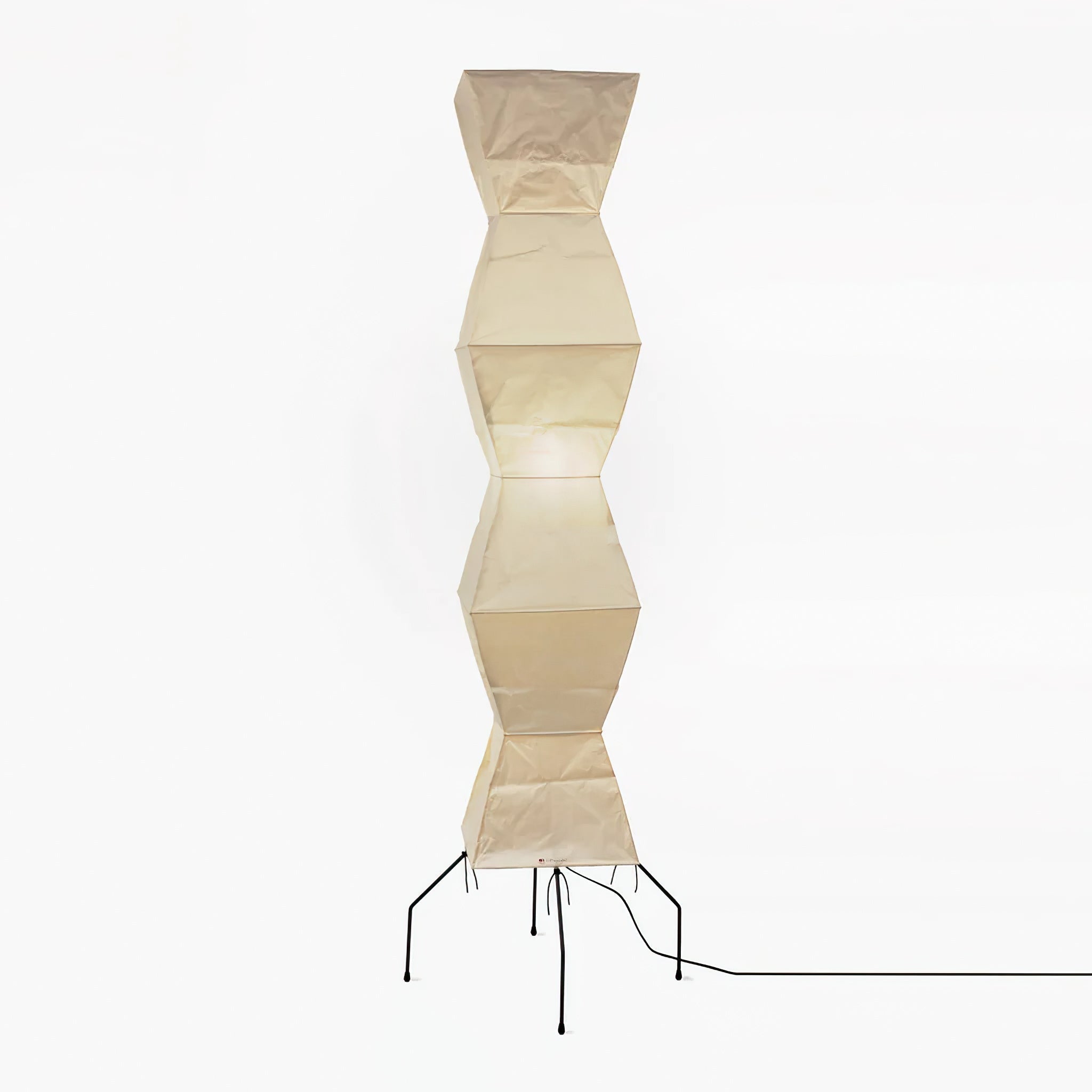 AstraLume Floor Lamp With Rice Paper Shade And Minimalist Warmth | Temsk