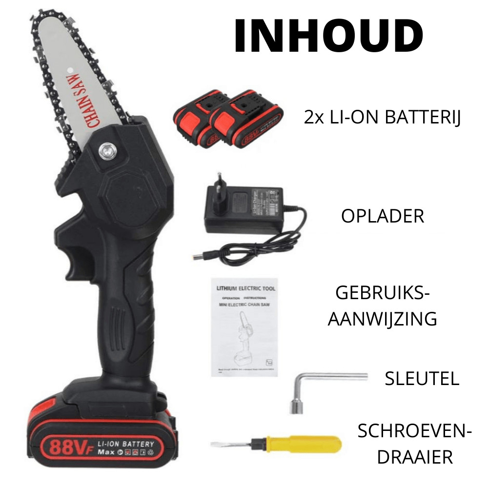 LumenCut Pro Cordless Electric Chainsaw For Fast And Efficient Work | Temsk