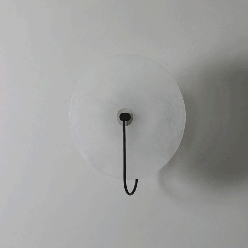 Ivoria Stone LED Wall Sconce For Cozy Warm Glow In Any Room | Temsk