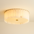 IvoryGleam Elegant Sculptural Flush Mount Ceiling Light | Temsk