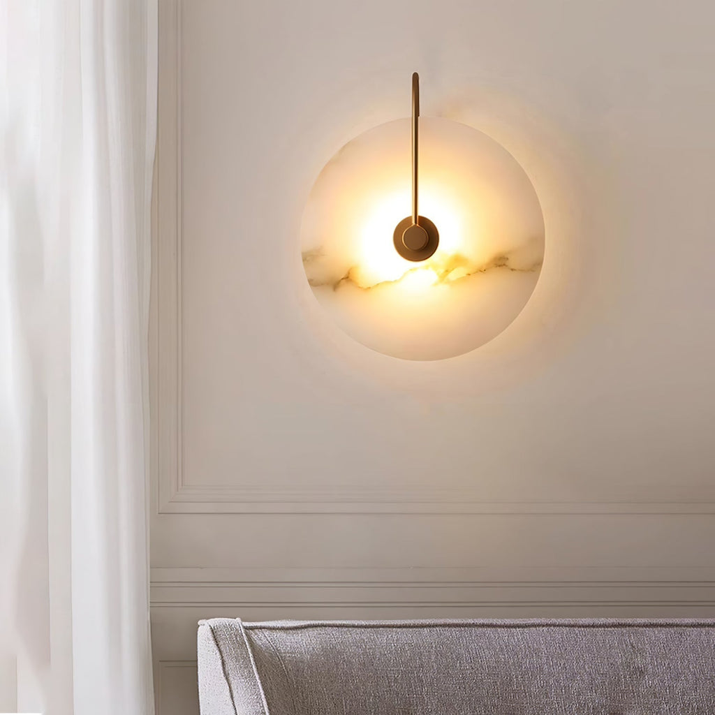 Ivoria Stone LED Wall Sconce For Cozy Warm Glow In Any Room | Temsk