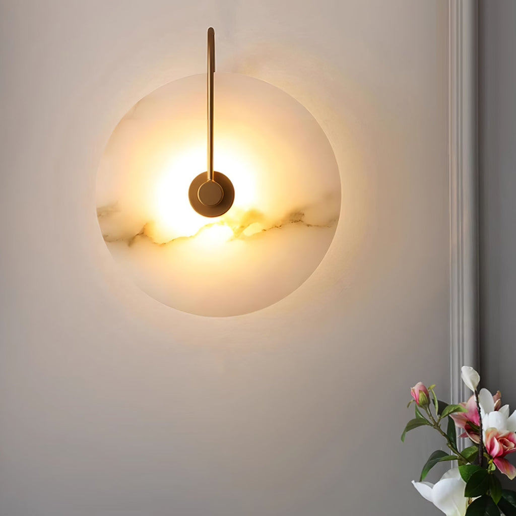 Ivoria Stone LED Wall Sconce For Cozy Warm Glow In Any Room | Temsk