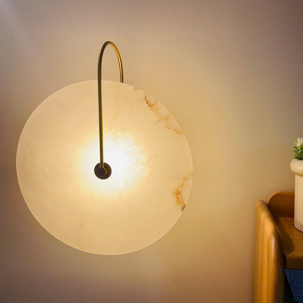 Ivoria Stone LED Wall Sconce For Cozy Warm Glow In Any Room | Temsk