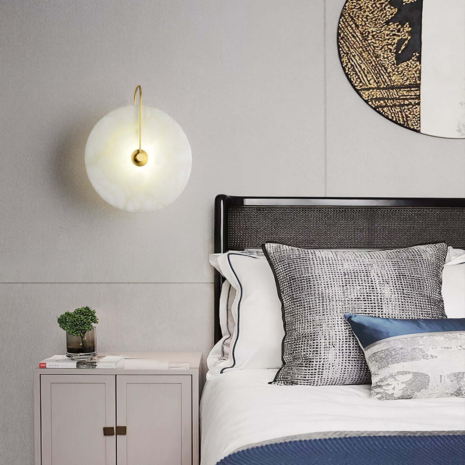 Ivoria Stone LED Wall Sconce For Cozy Warm Glow In Any Room | Temsk