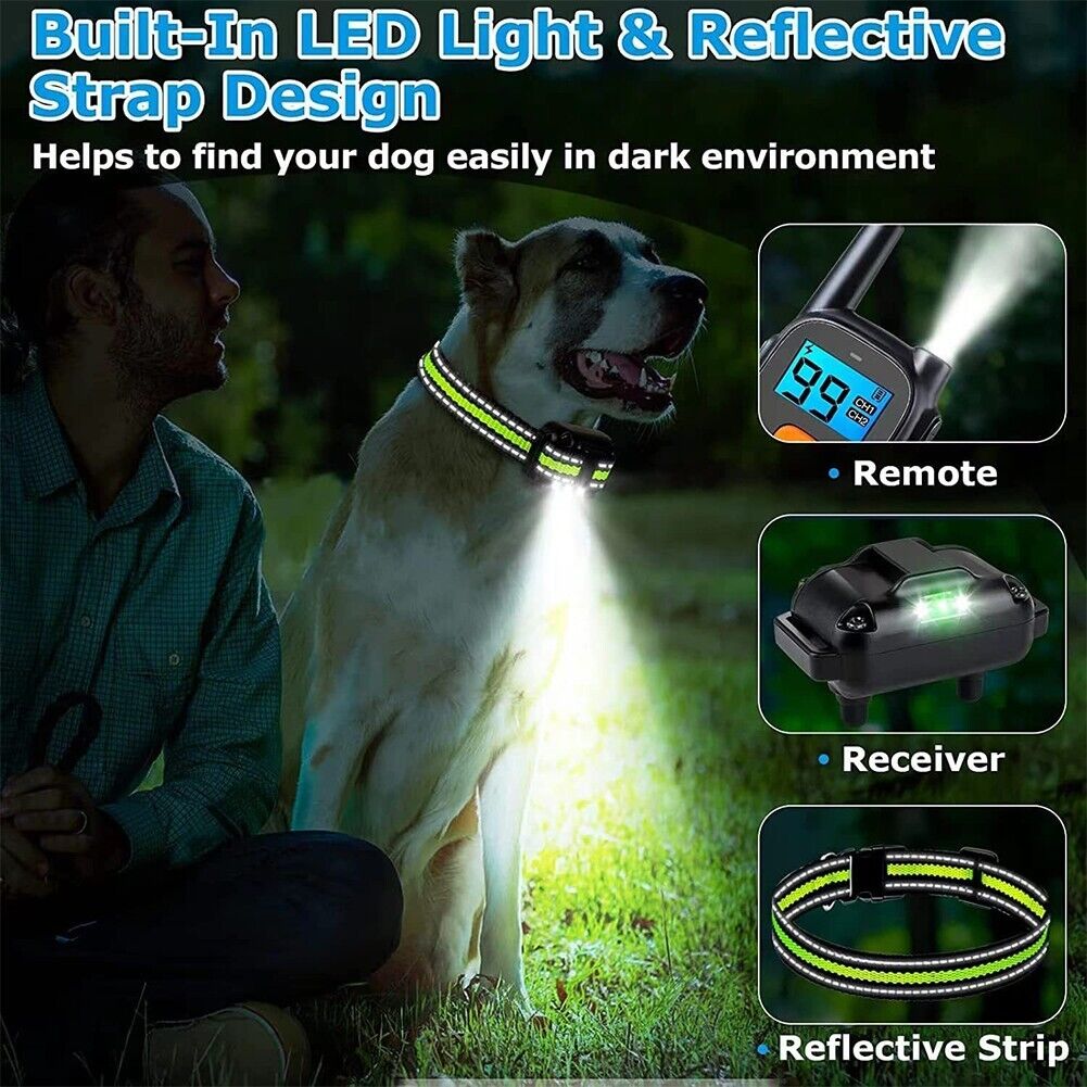 Remote Obedience E Collar For Bark Control And Training | Temsk