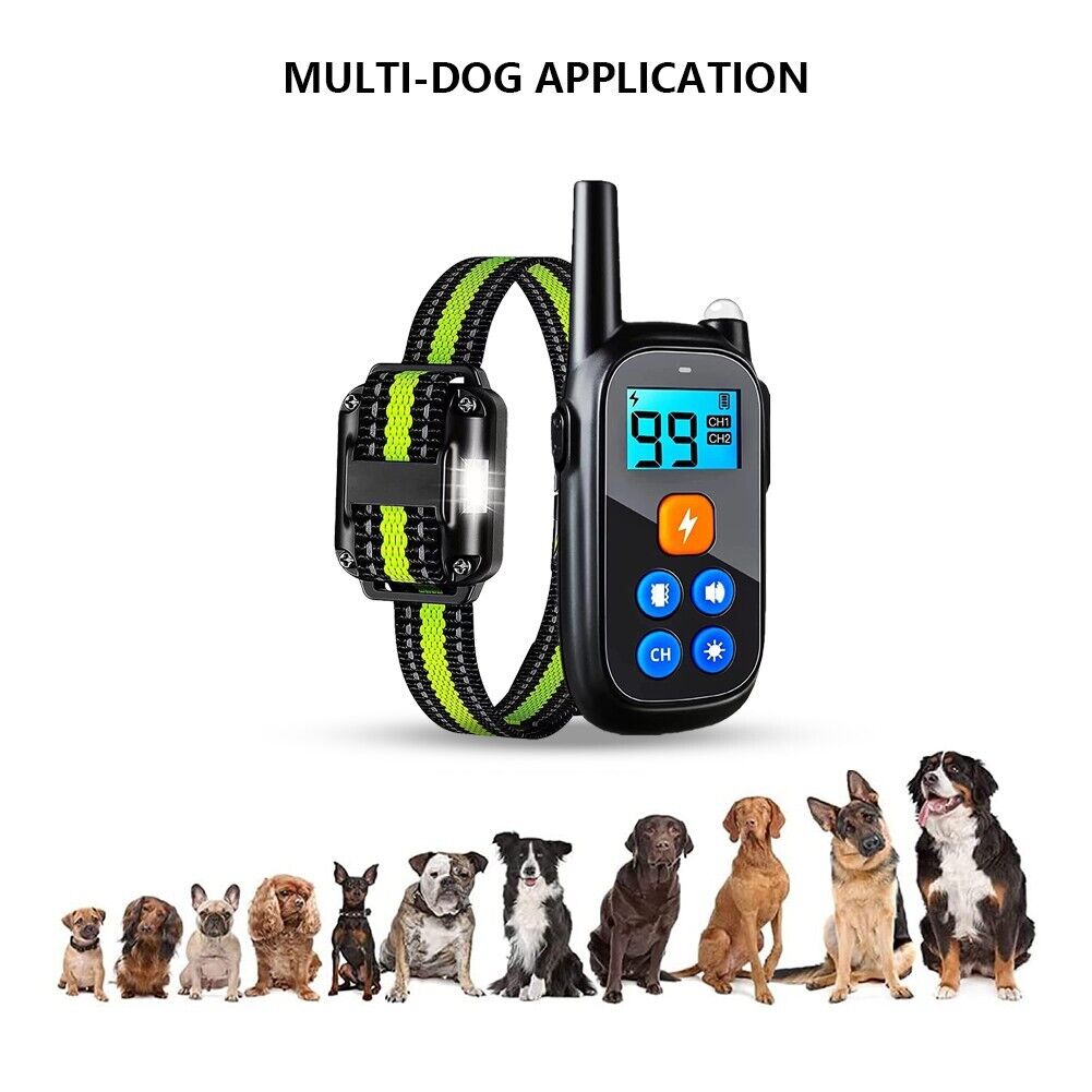 Remote Obedience E Collar For Bark Control And Training | Temsk