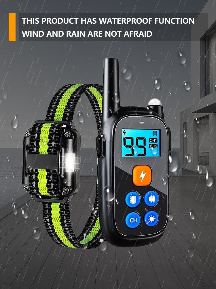 Remote Obedience E Collar For Bark Control And Training | Temsk