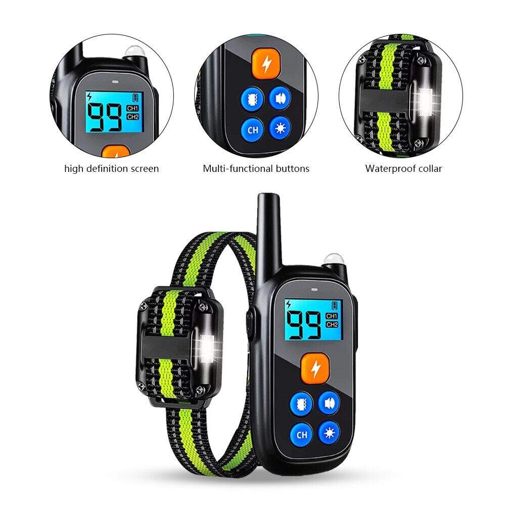 Remote Obedience E Collar For Bark Control And Training | Temsk