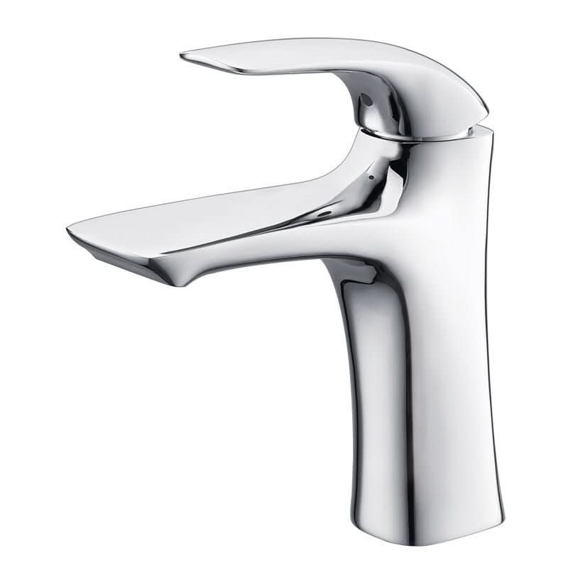 Orion Modern Single Hole Brass Basin Tap With Antique Black Finish | Temsk