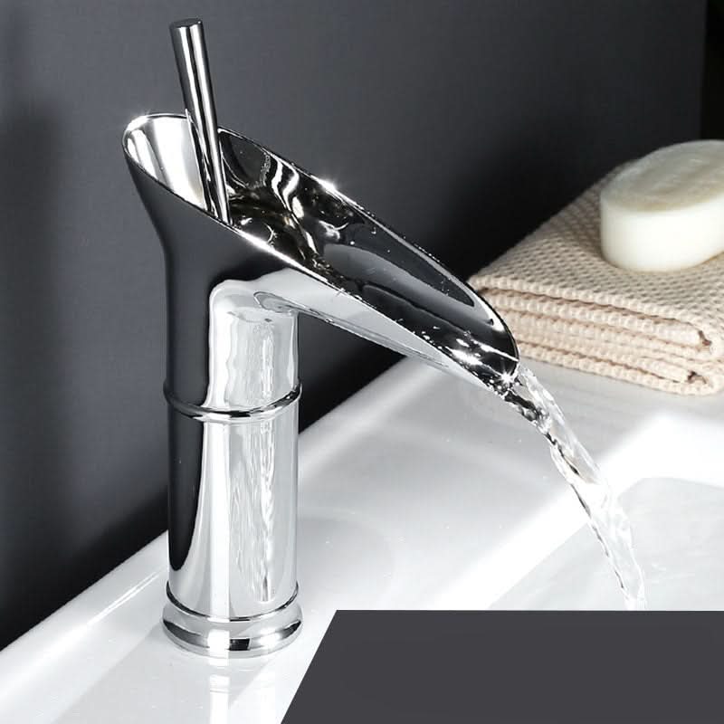 Bronze Haven Antique Waterfall Basin Faucet In Brass | Temsk