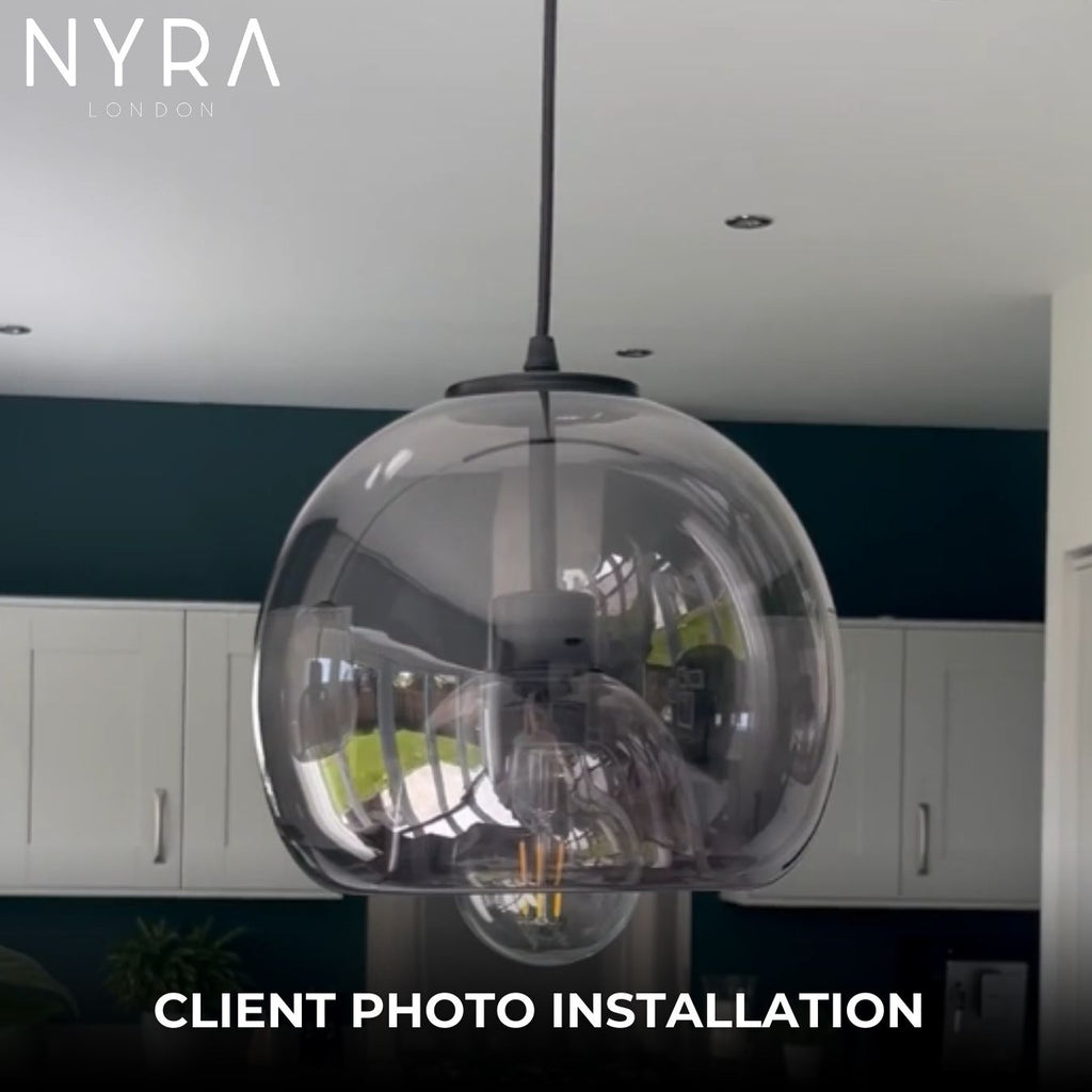 Lampade a sospensione Aurelia in vetro per cucine moderne e altro | Temsk