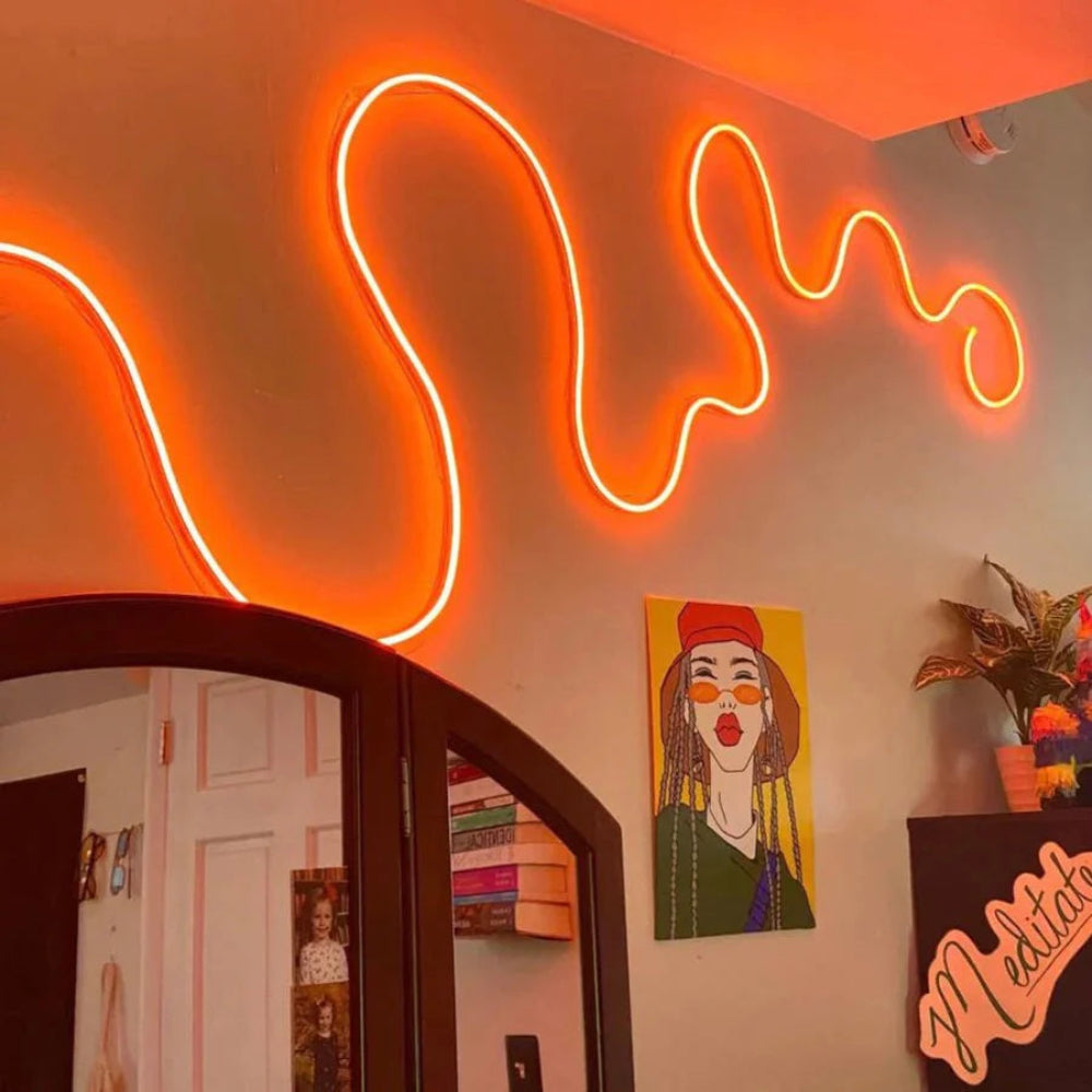 LED-RGB-Neon-Seillichter mit App- und Fernbedienung | Temsk