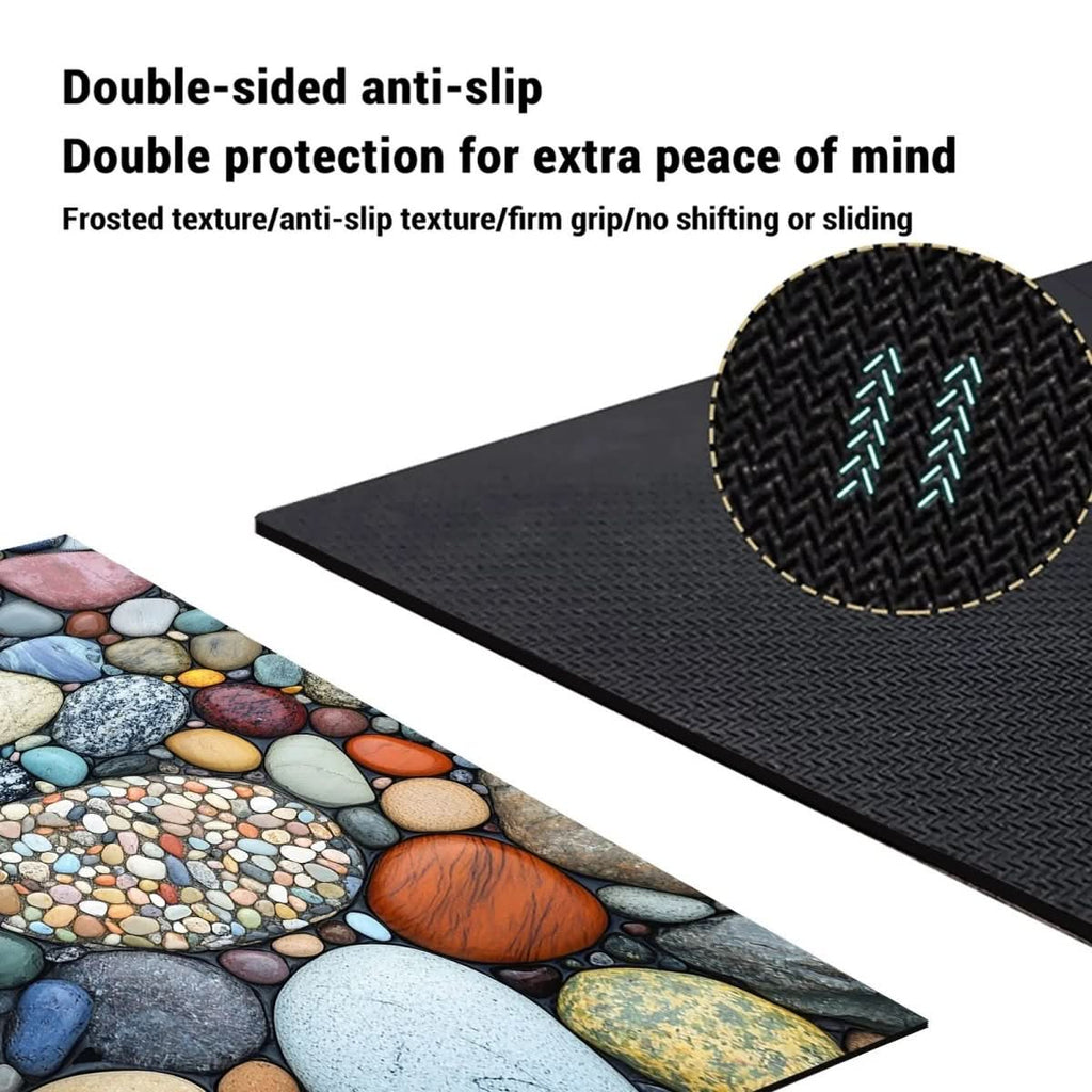 AquaGlow Diatomaceous Earth Bath Mat For Safety And Comfort | Temsk
