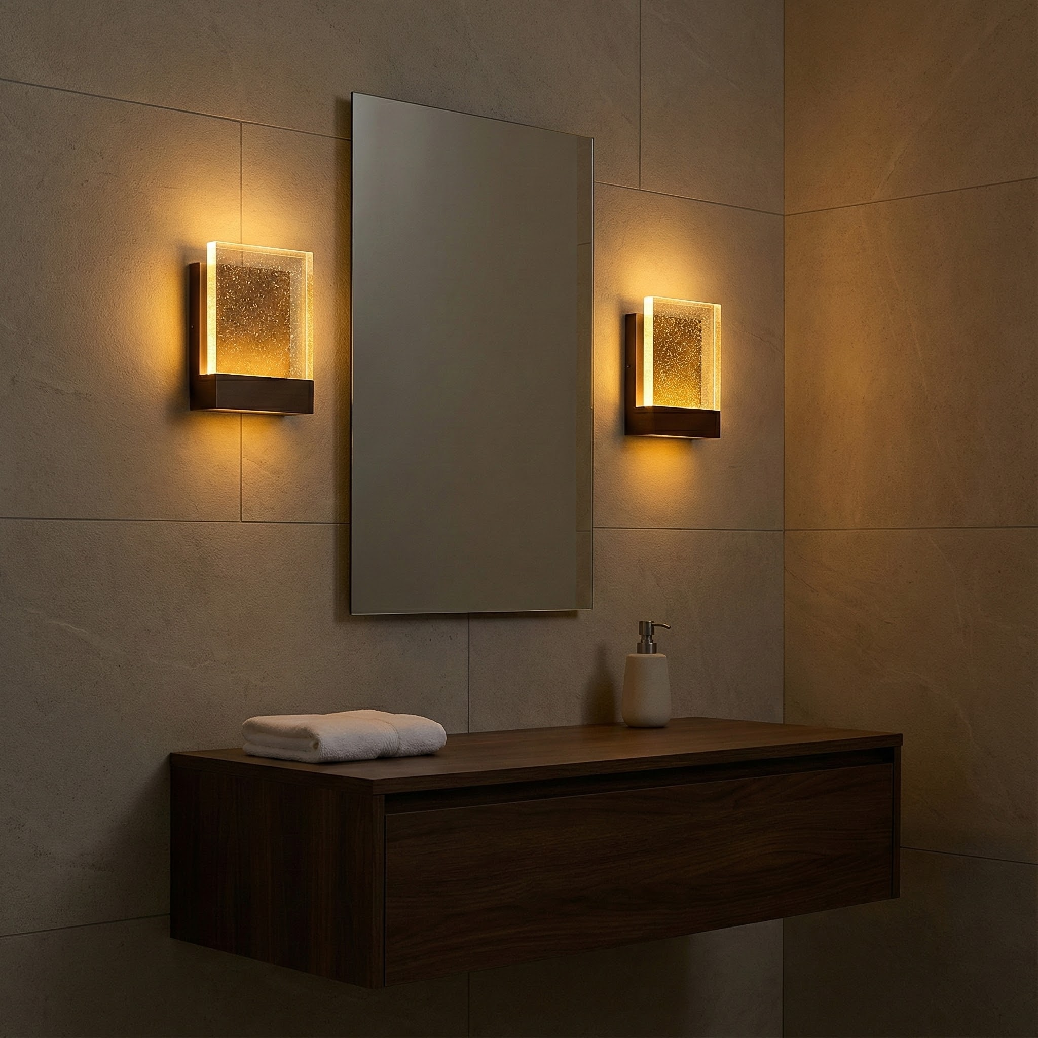 LumeArc Modern Elegant Stainless Steel Wall Sconce Lighting | Temsk