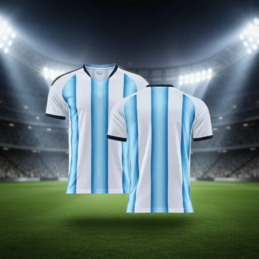 Argentina 2026 World Cup Kids Jersey And Shorts Set | Temsk
