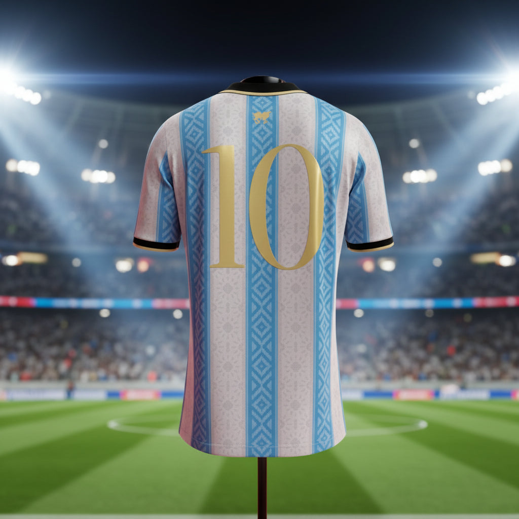 Argentina 2026 World Cup Men's Short Sleeve Soccer Jersey | Temsk