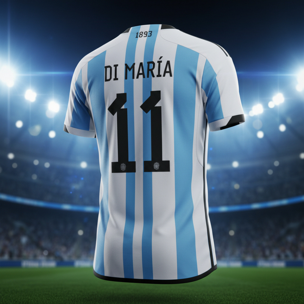 Argentina 2026 World Cup Mens Soccer Top Breathable Fan Wear | Temsk