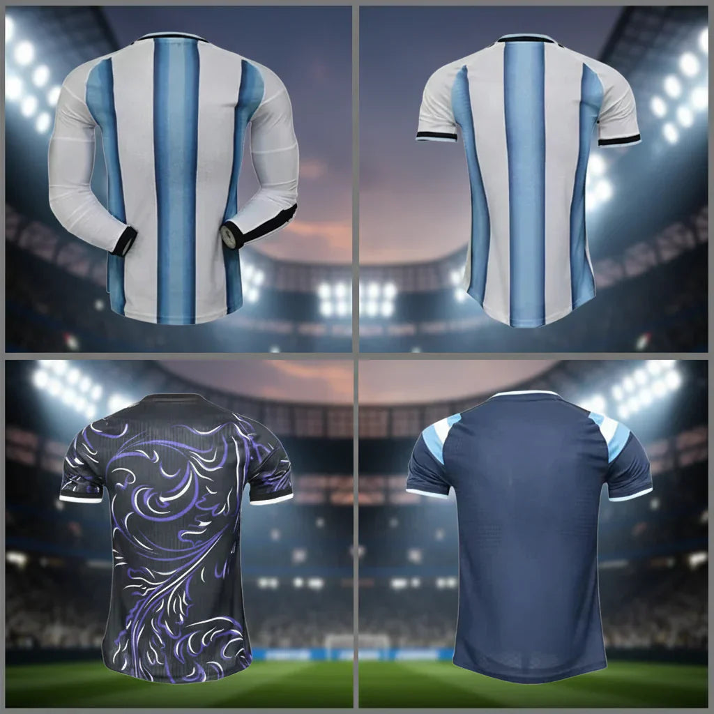 Argentina 2026 World Cup Gear Jersey Long Sleeve Shirt | Temsk