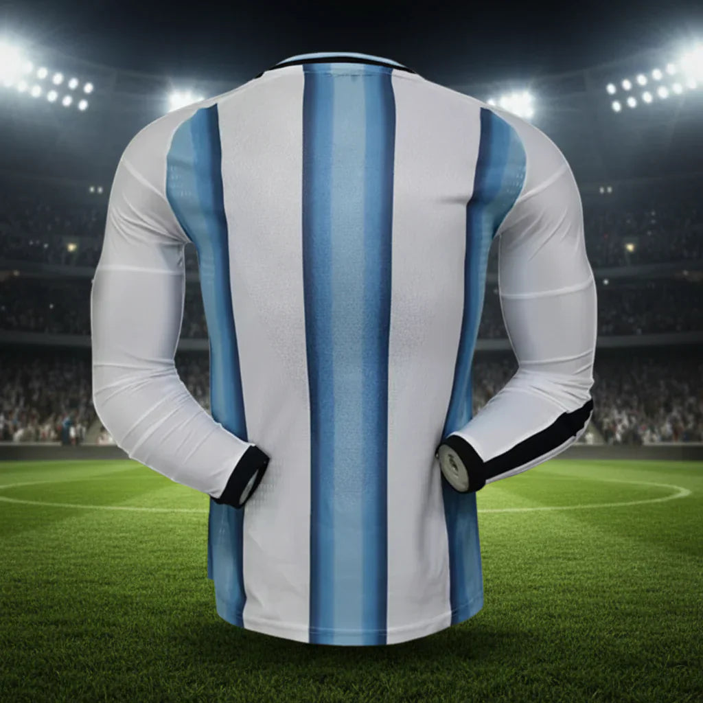 Argentina 2026 World Cup Gear Jersey Long Sleeve Shirt | Temsk