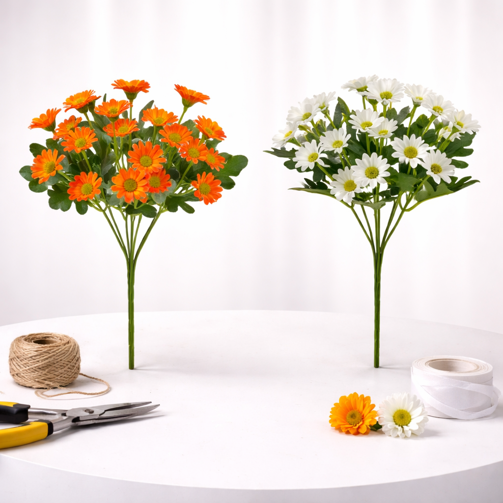 Daisy Flowers for Tabletop Decor and Mothers Day Gift | Temsk