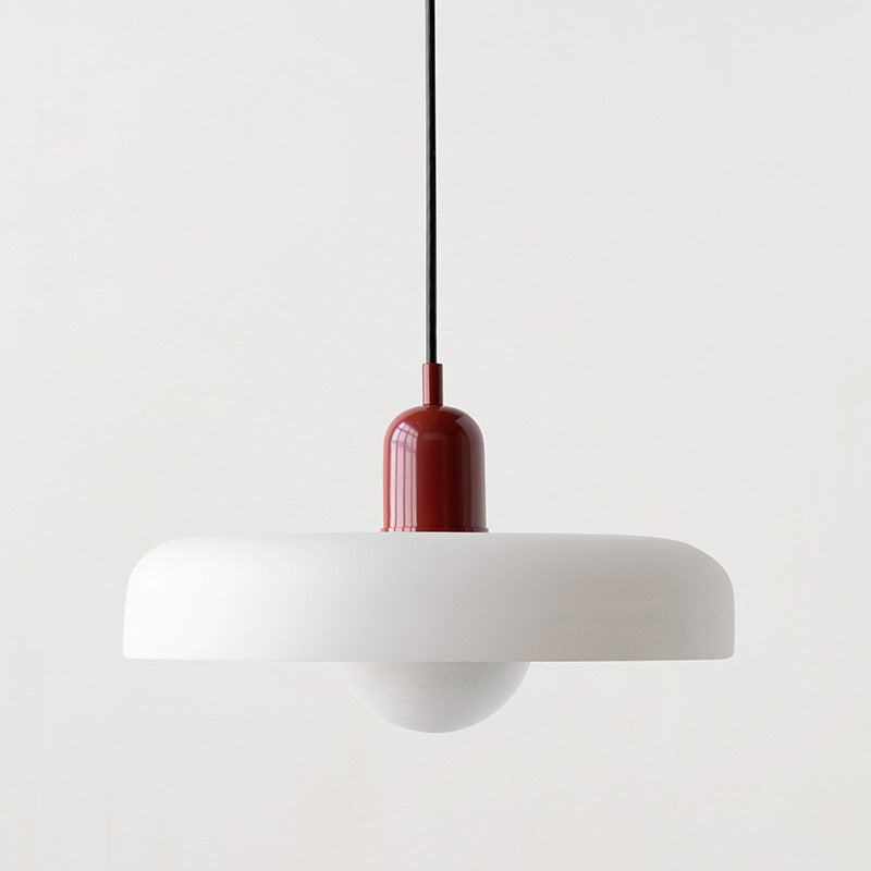 Coloured Glass Pendant Light In Bauhaus Style For Modern Interiors | Temsk