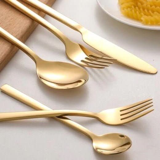 GraceForge 30-Piece Stainless Steel Cutlery Set for Six | Temsk
