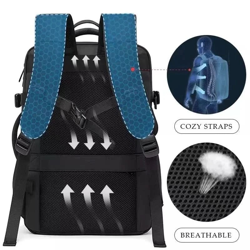 CityLine Pro Aesthetic Business Backpack With Large Storage And Laptop Compartment | Temsk