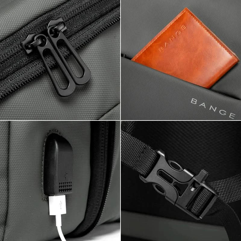 CityLine Pro Aesthetic Business Backpack With Large Storage And Laptop Compartment | Temsk