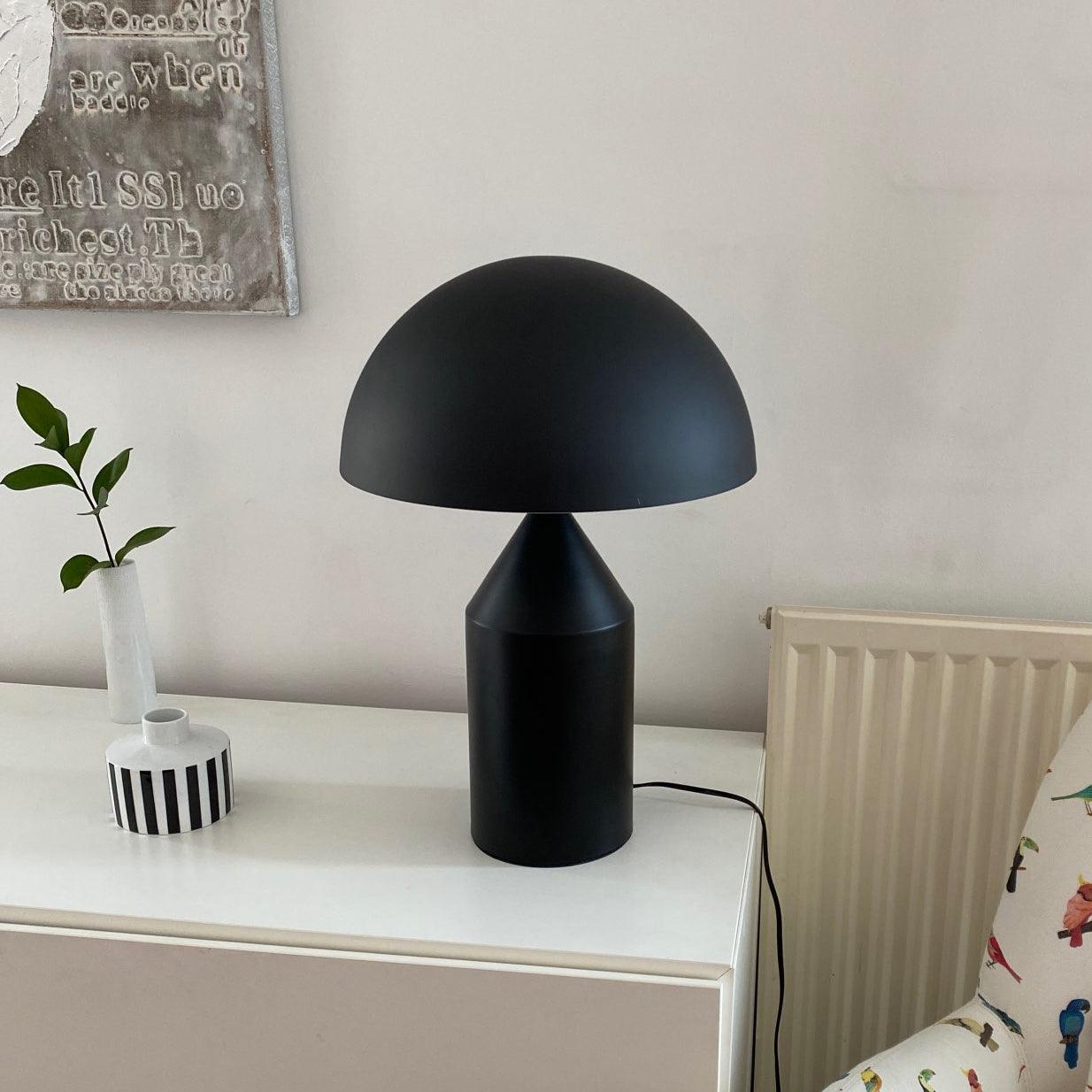 Aurora Table Lamp Modern Metal Lighting Accent For Home Decor | Temsk