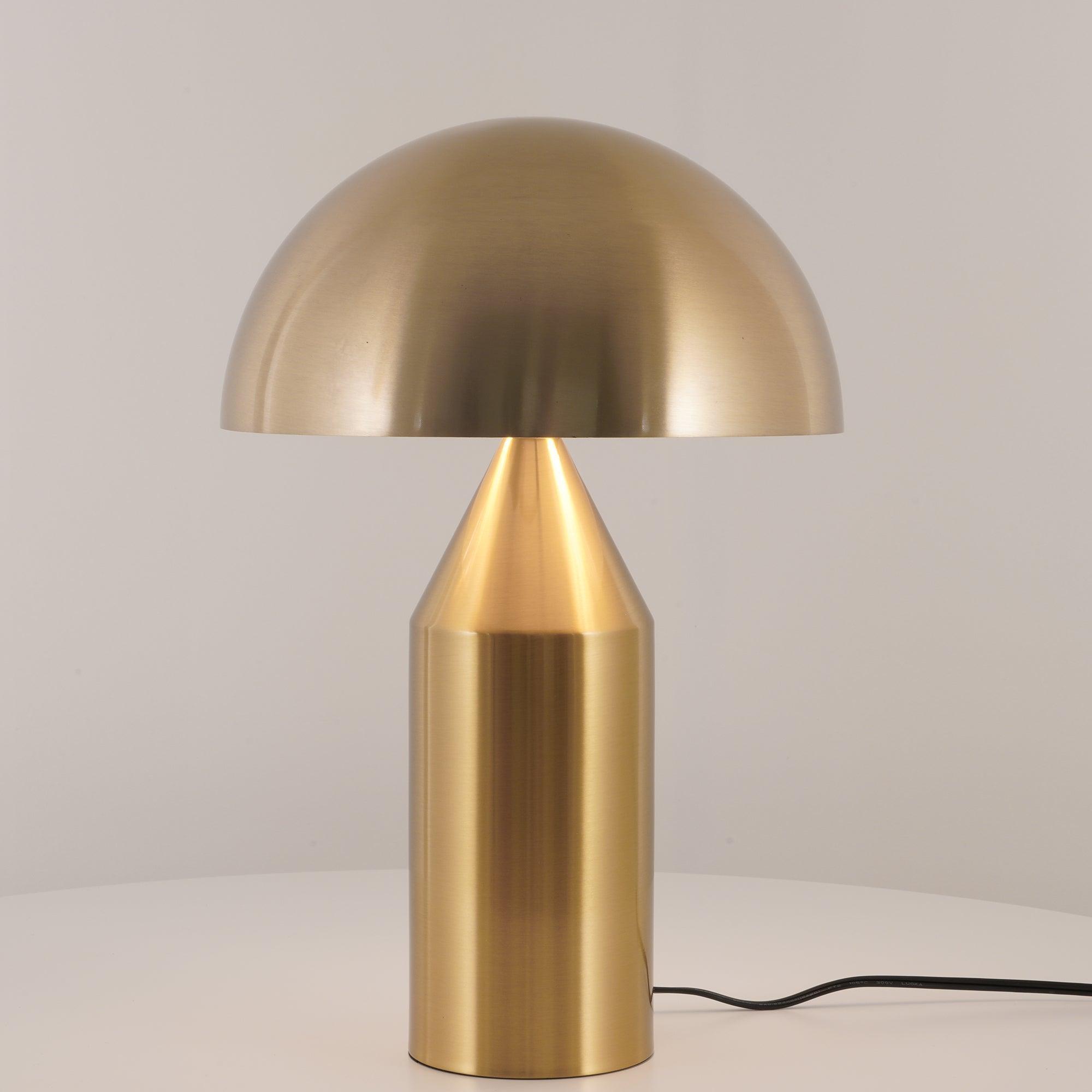 Aurora Table Lamp Modern Metal Lighting Accent For Home Decor | Temsk