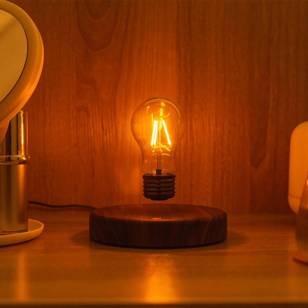 Magnetically Floating LED Lamp With Touch Control And Modern Design | Temsk