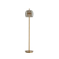 Smoked Glass Floor Lamp Classic Design For Living Rooms | Temsk